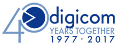 40 years digicom logo